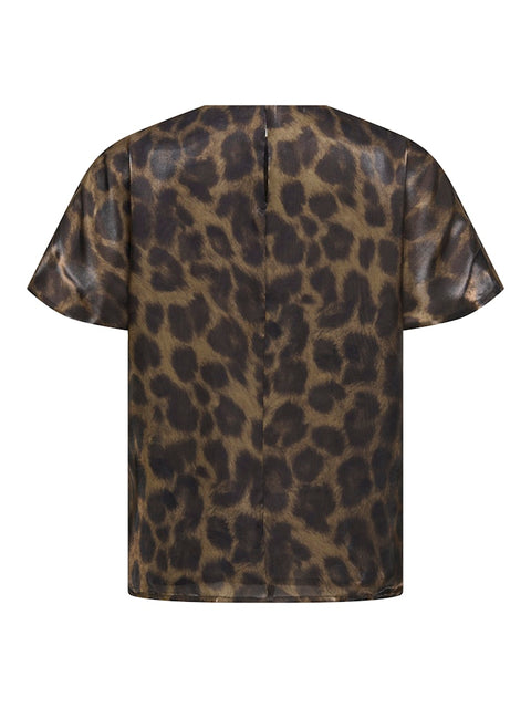 Only - 15358417 ONLSTELLA LIFE SS TOP - Chocolate Torte/