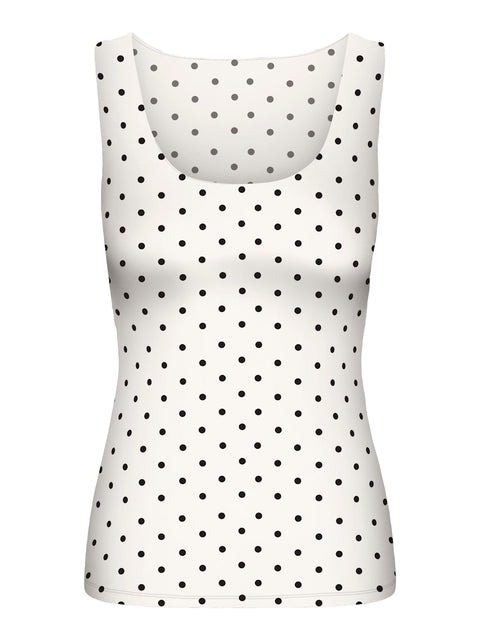 Only - 15348826 ONLLONE AOP 2-WAY S/L - Cloud Dancer/SMA