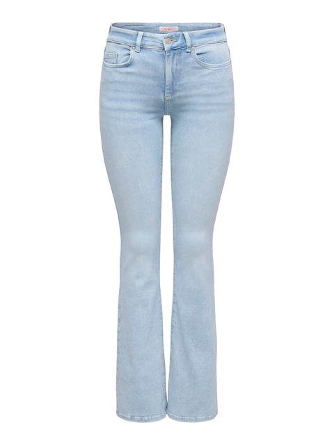 Only NOOS - 15363225 ONLBLUSH MID FLARED D - Light Blue Bl 30 , jeans