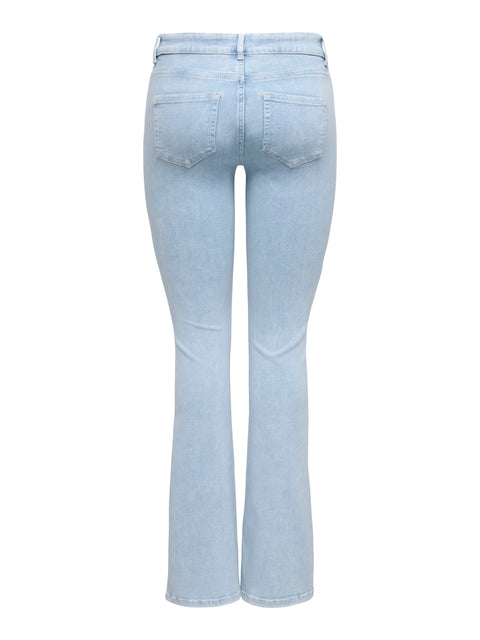 Only NOOS - 15363225 ONLBLUSH MID FLARED D - Light Blue Bl 30 , jeans