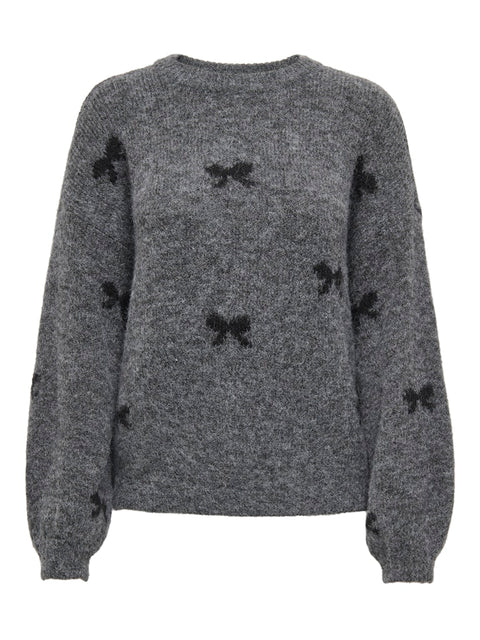 Only - 15361150 ONLBRUNHILDA LIFE LS - Medium Grey Mela