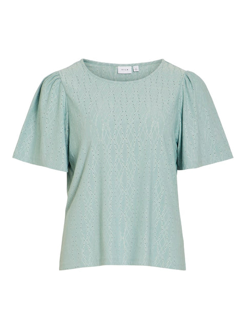 Vila - 14111807 - Blue Surf / top