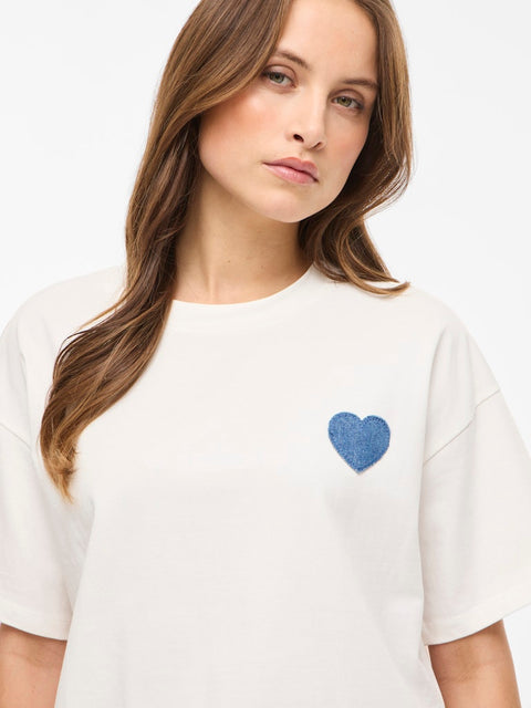 Vila - 14113596 - Snow white / top