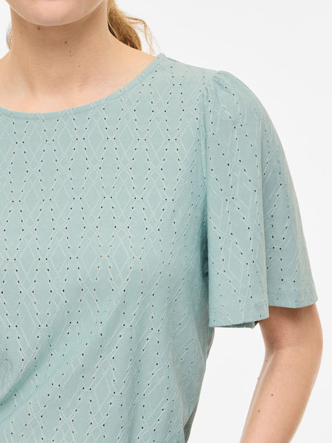 Vila - 14111807 - Blue Surf / top