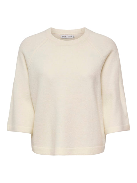Only NOOS - 15333199 ONLSIMONI 3/4 PULLOVE - Birch/MELANGE / top