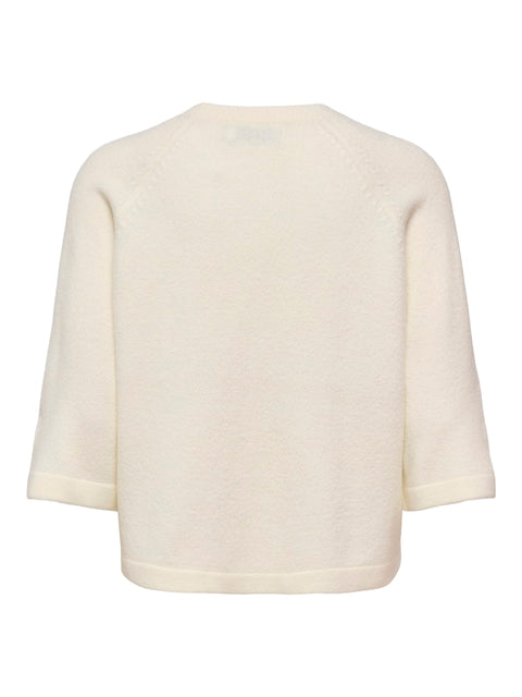 Only NOOS - 15333199 ONLSIMONI 3/4 PULLOVE - Birch/MELANGE / top