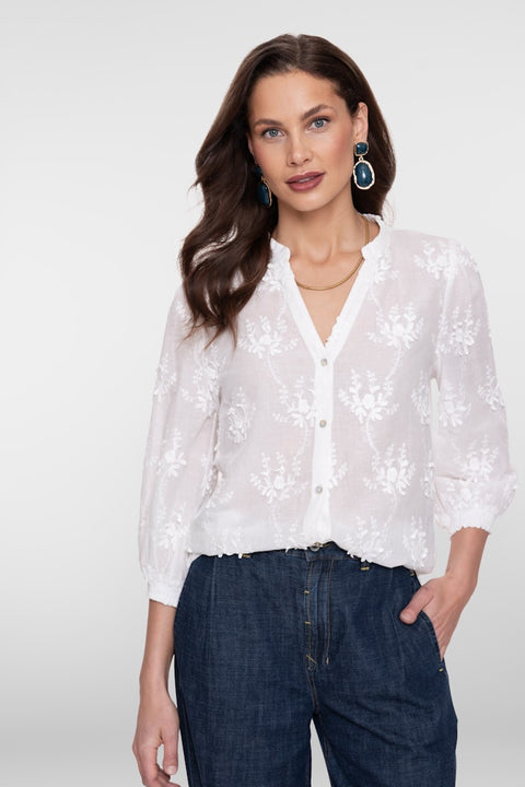 Geisha - 63230-26 - 10 off-white / blouse