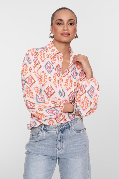 Geisha - 63220-20 - 422 light pink/c / blouse