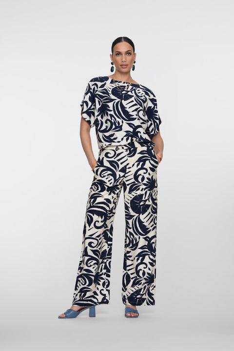 Geisha - z - 675 navy/off-whi