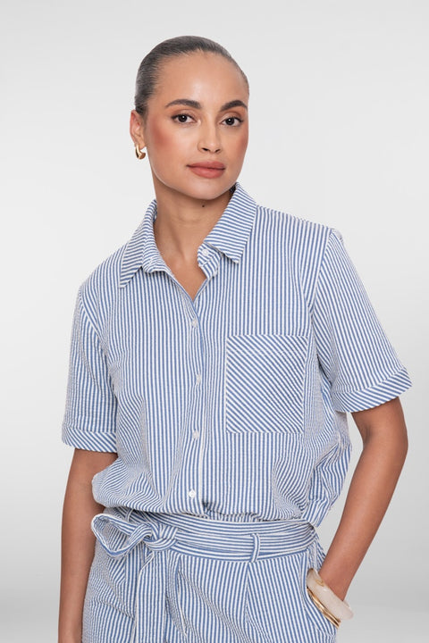 Geisha - 63474-20 - 625 blue/off-whi