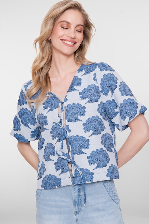 Geisha - 65325-20 - 625 blue/off-whi