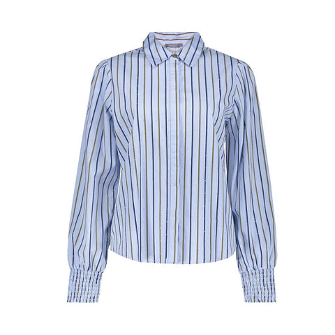 Geisha - 63566-21 - 600 light blue / blouse