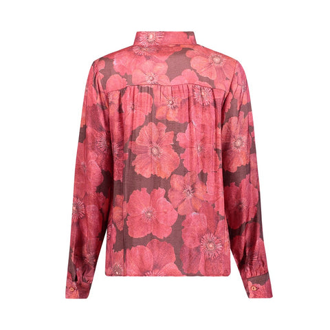 Geisha - 63655-20 - 775 brown/red / blouse