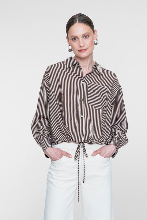 Geisha - 63711-20 - 775 brown/sand / blouse