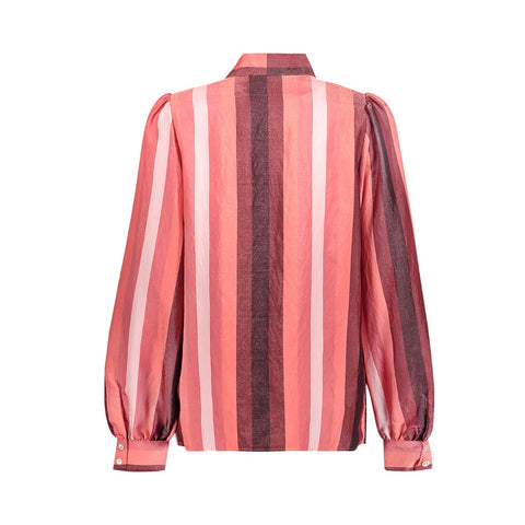 Geisha - 63584-32 - 420 pink/coral/b / blouse