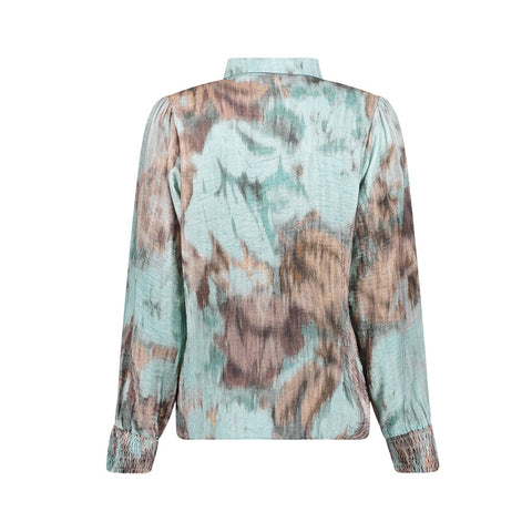 Geisha - 63658-20 - 735 camel/mint / blouse