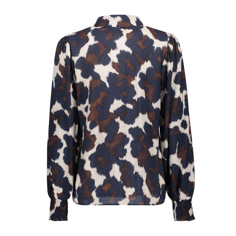 Geisha - 63667-20 - 720 sand/blue / blouse