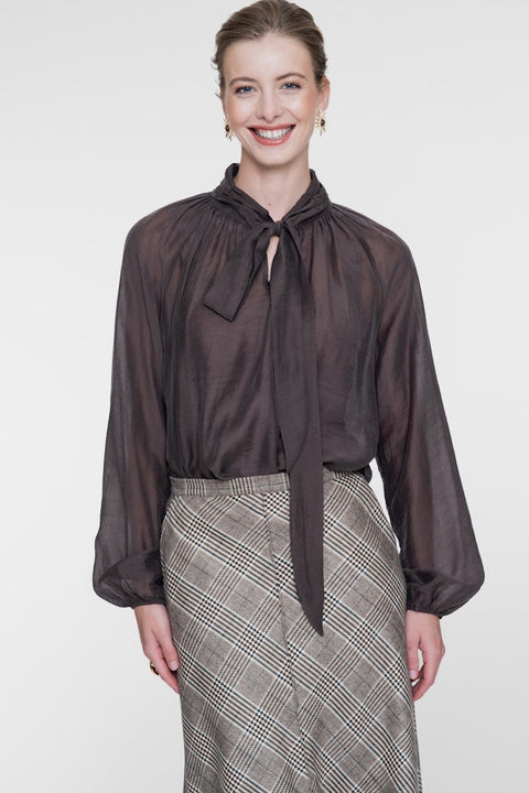 Geisha - 63601-14 - 775 brown / blouse