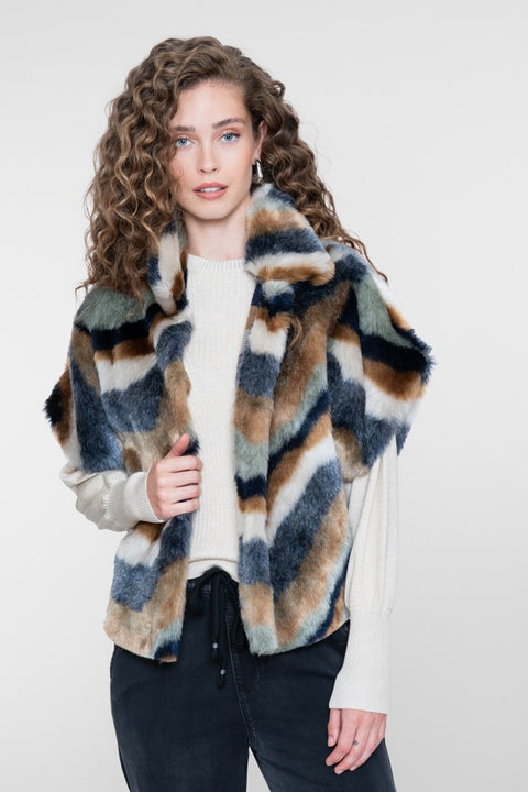 Geisha - 65608-20 - 735 camel/mint / jacket