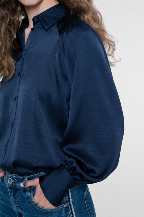 Geisha - 63565-21 - 675 navy / blouse