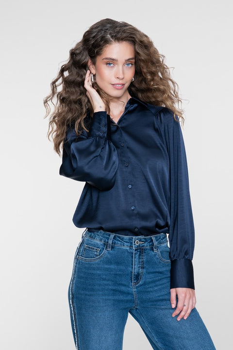 Geisha - 63565-21 - 675 navy / blouse