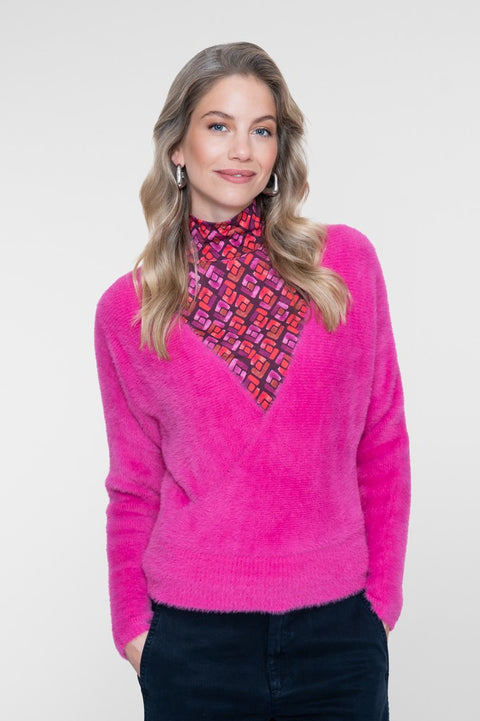 Geisha - 64512-10 - 445 fuchsia / vest