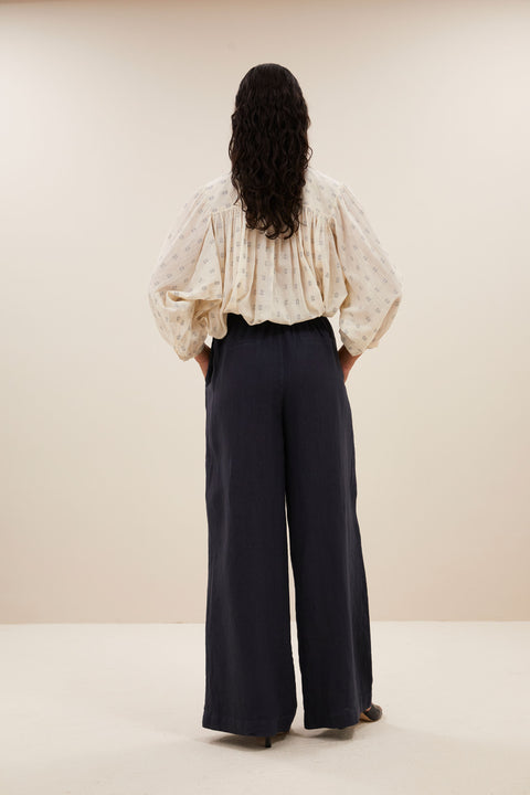 By Bar - Becky dali blouse - 715 Dali blue