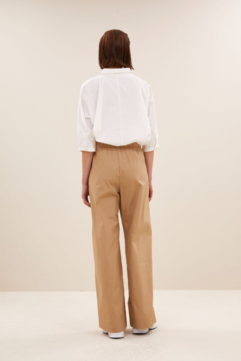 By Bar - Benji poplin pants - 735 Camel