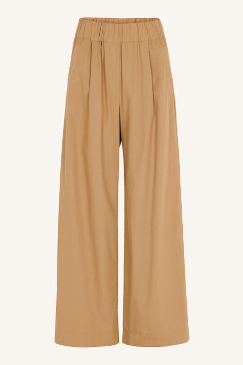 By Bar - Benji poplin pants - 735 Camel