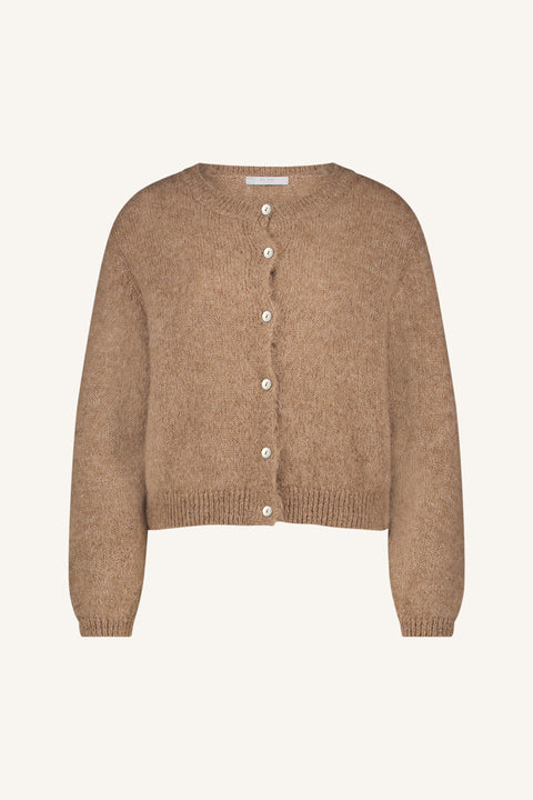 By Bar - Cleo natural cardigan 25514004 - 735 Camel