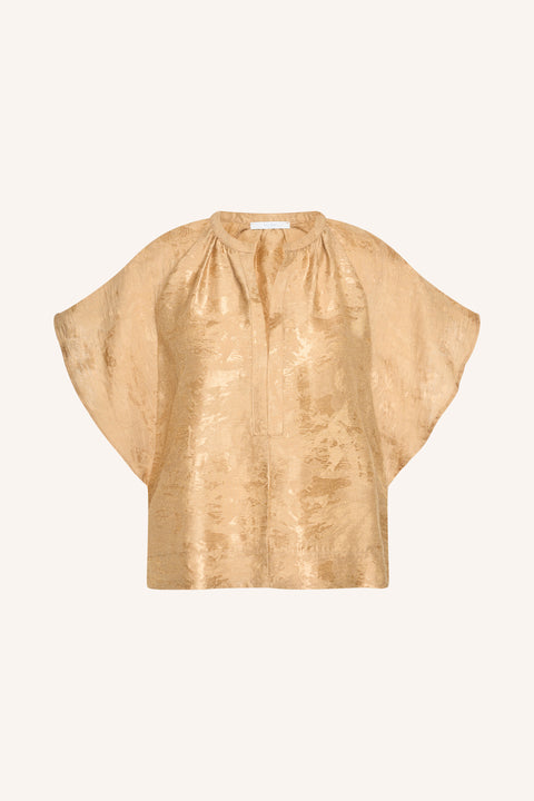 By Bar - Vina jacquard blouse - 771 Desert