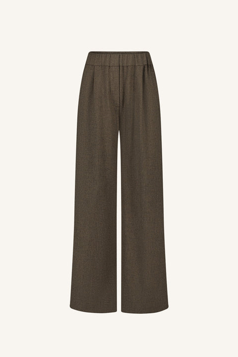 By Bar - Benji tweed pants 25518039 - 773 Latte
