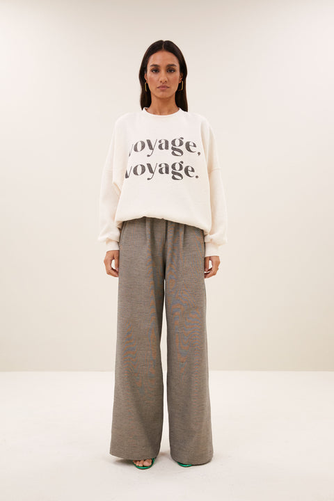 By Bar - Malyn voyage sweater - 826 Oyster melee