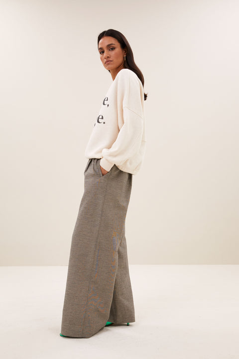 By Bar - Malyn voyage sweater - 826 Oyster melee