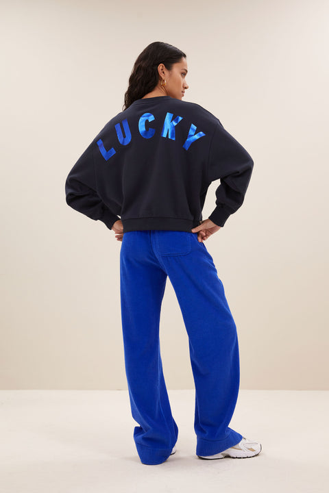 By Bar - Bibi lucky curve sweater - 856 Midnight