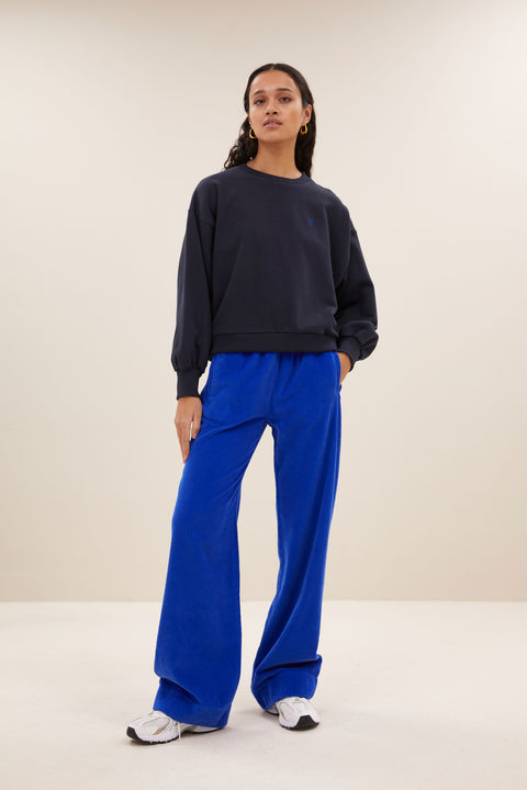 By Bar - Bibi lucky curve sweater - 856 Midnight