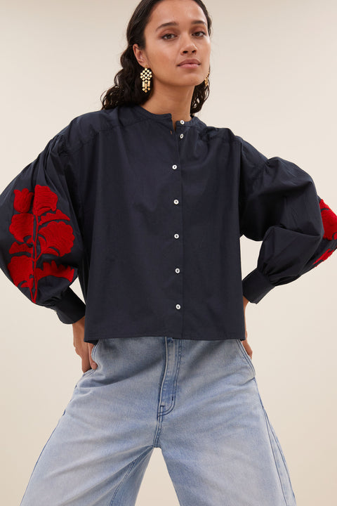 By Bar - Janet blouse 25512063 - 856 Midnight