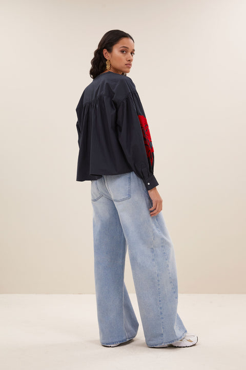 By Bar - Janet blouse 25512063 - 856 Midnight