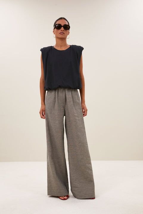 By Bar - Nilou jersey top - 861 Jet black