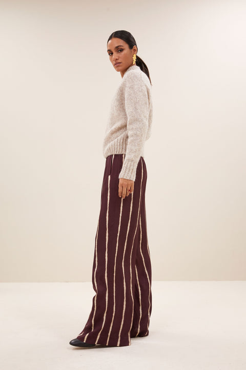 By Bar - Jonas zipp cardigan 25514007 - 883 Stone melee