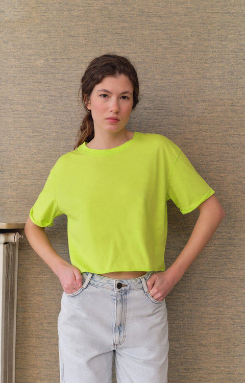 American Vintage - Apoly t-shirt - Citrus flo