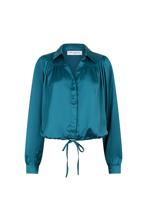 Lofty Manner - RB11.1 -Blouse Dalia - 419 teal