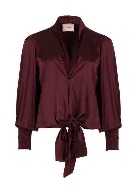 Freebird Icons - Britta - Burgundy / blouse