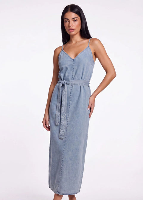 Freebird Icons - Chrissie dress - Pearl blue