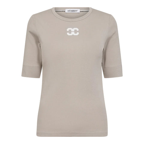 Co couture - 33101 Granny Cc logo tee - 984 Mink