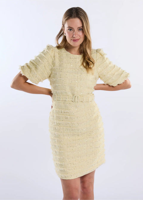 Freebird Icons - Danique - Butter yellow / dress