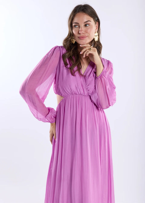 Freebird Icons - Diola - Pink Lemonade / jurk