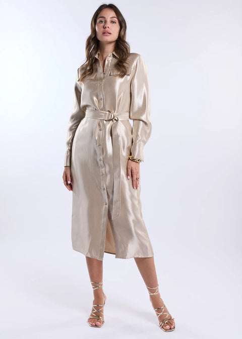 Freebird Icons - Doralee - Champagne / jurk