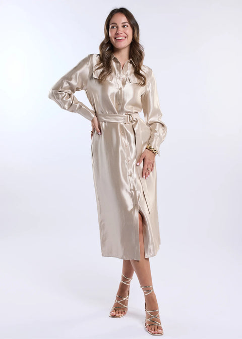 Freebird Icons - Doralee - Champagne / jurk