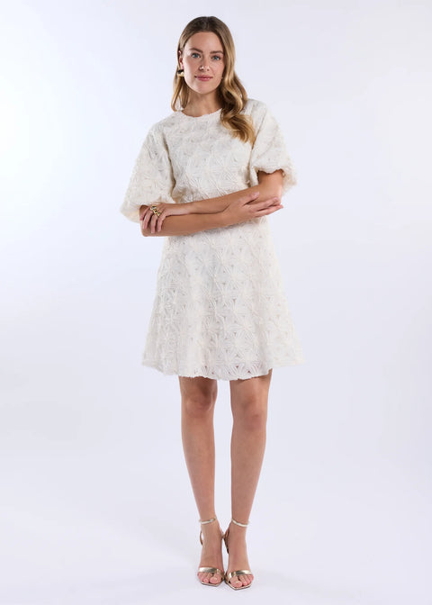 Freebird Icons - Dottie - Off white / jurk